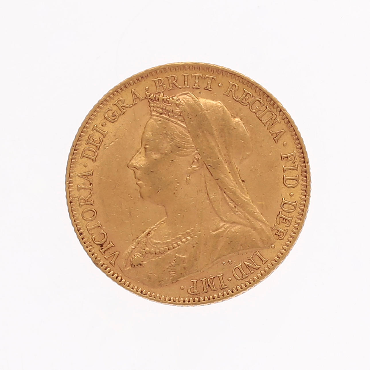 Englische Goldmünze.