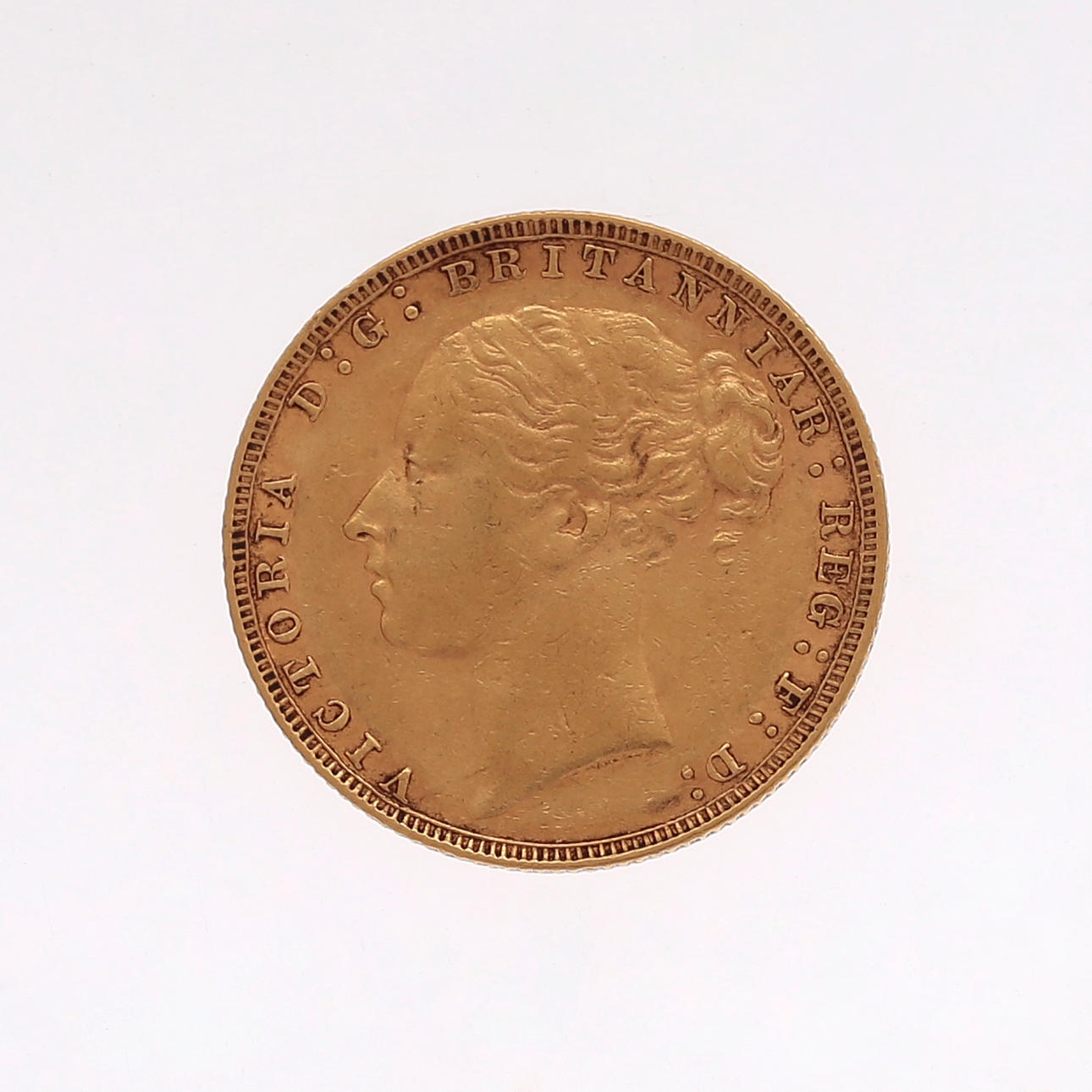 Engelska guldmynt.