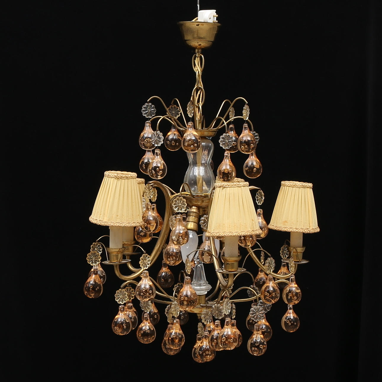 LJUSKRONA, 5 ljusarmar, 1900-tal.