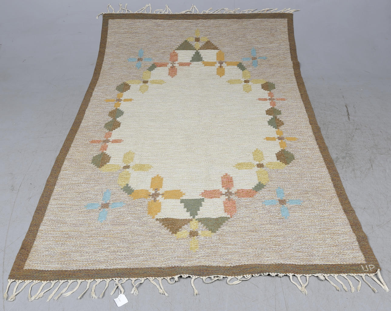 MATTA, rölakan, signerad UP, Ulla Parkdahl, ca. 249x152 cm.