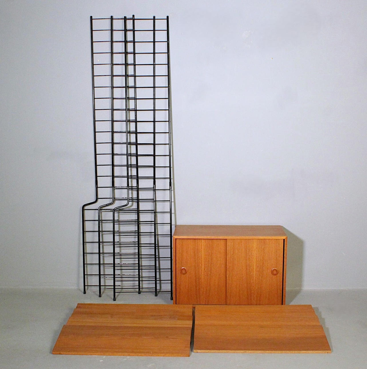 WHB. Modular ladder rack/shelving system from the 1960s.