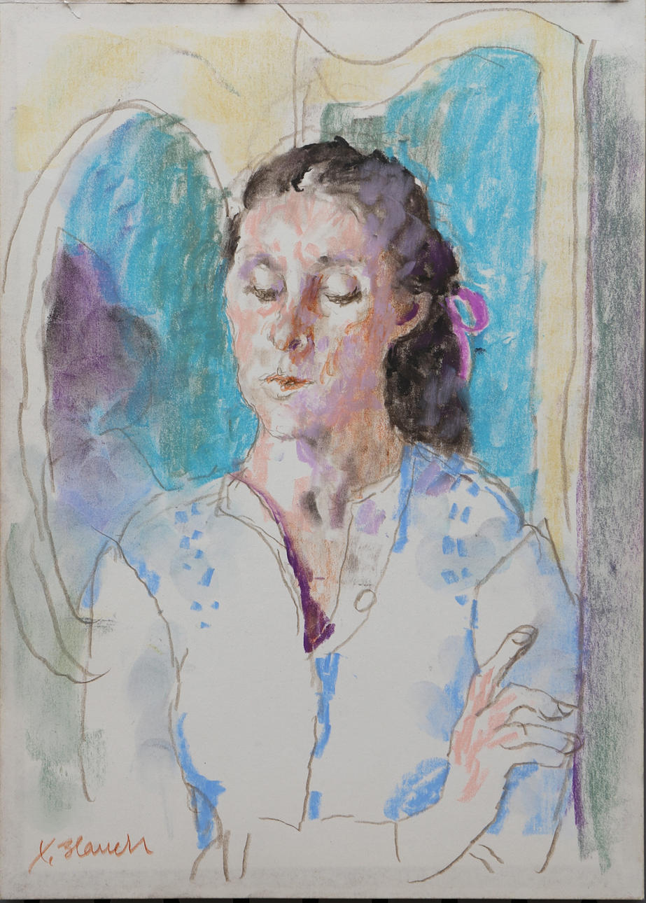 XAVIER BLANCH. Una joven.