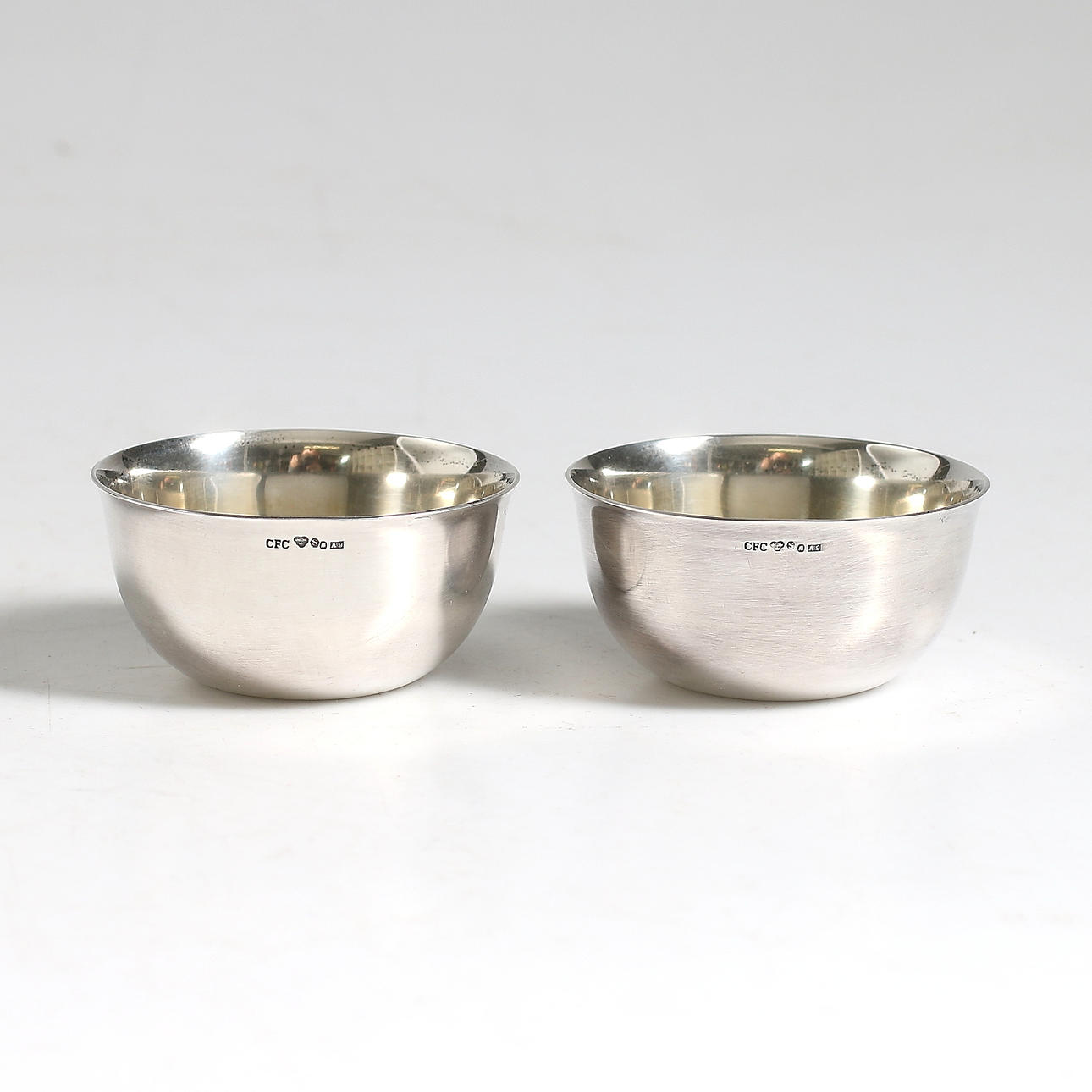 KOPPAR, 2 st, silver. CFC. 1951.