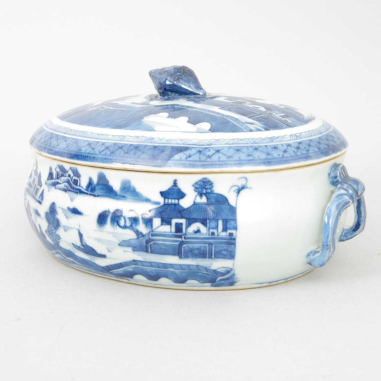 TERRIN, porslin, Kina, 1700/1800-tal.