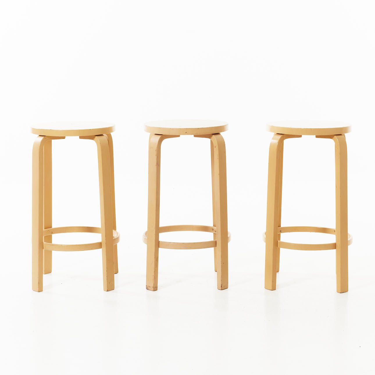 HOT Bar Stool Sgabello Alvar Aalto Sgabello Artek ALVAR Bar