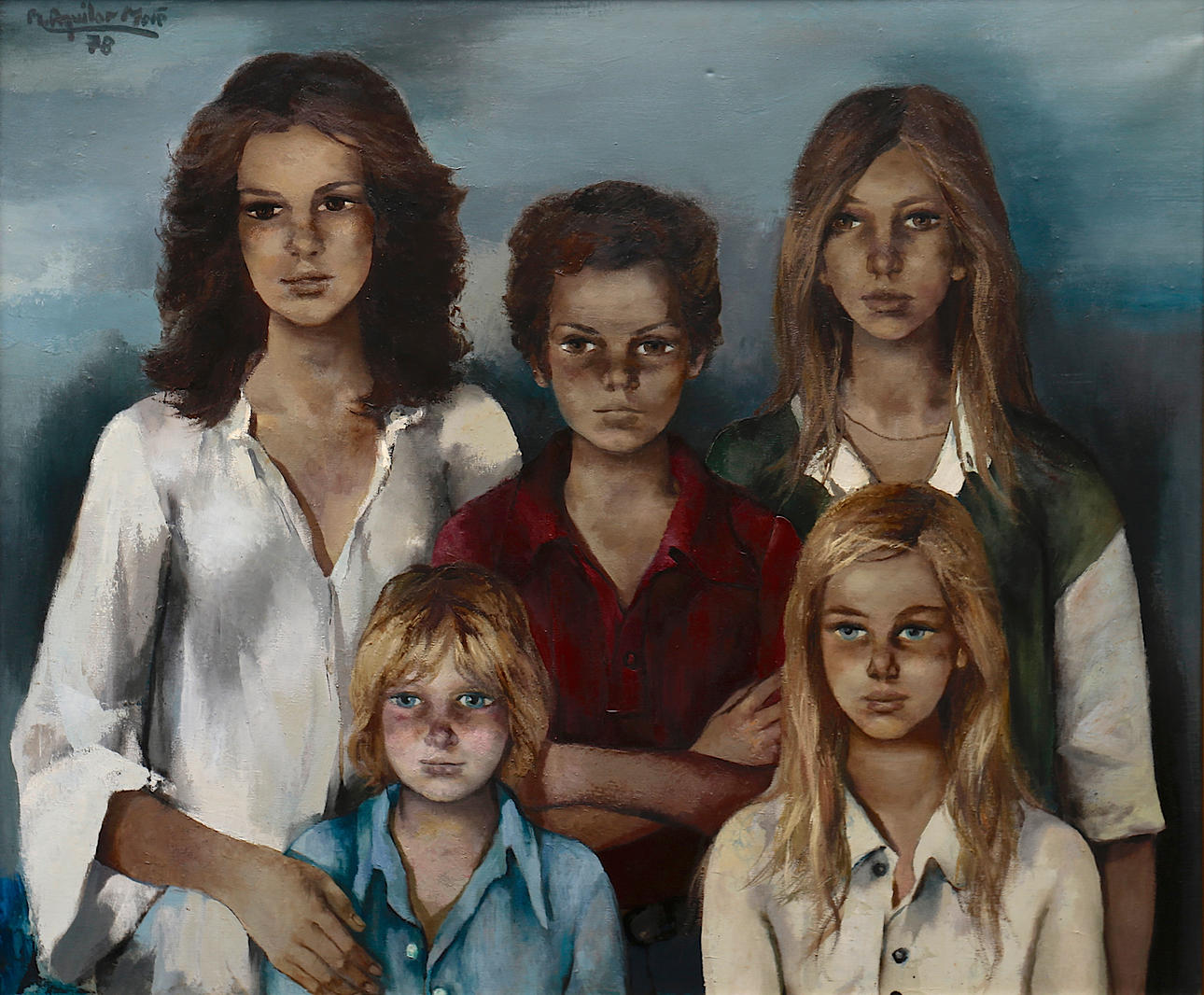 RAMON AGUILAR MORÉ. Retrato.