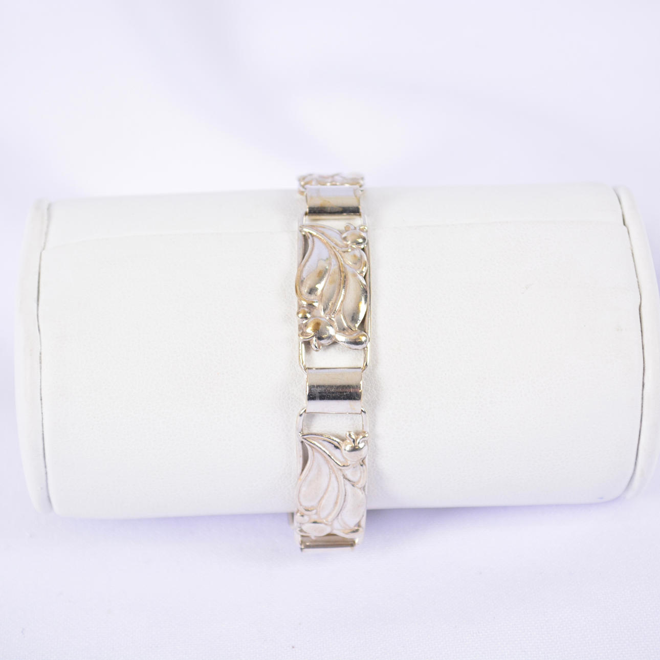 ARMBÅND, sølv, Tage Linde, Falkenberg 1956.