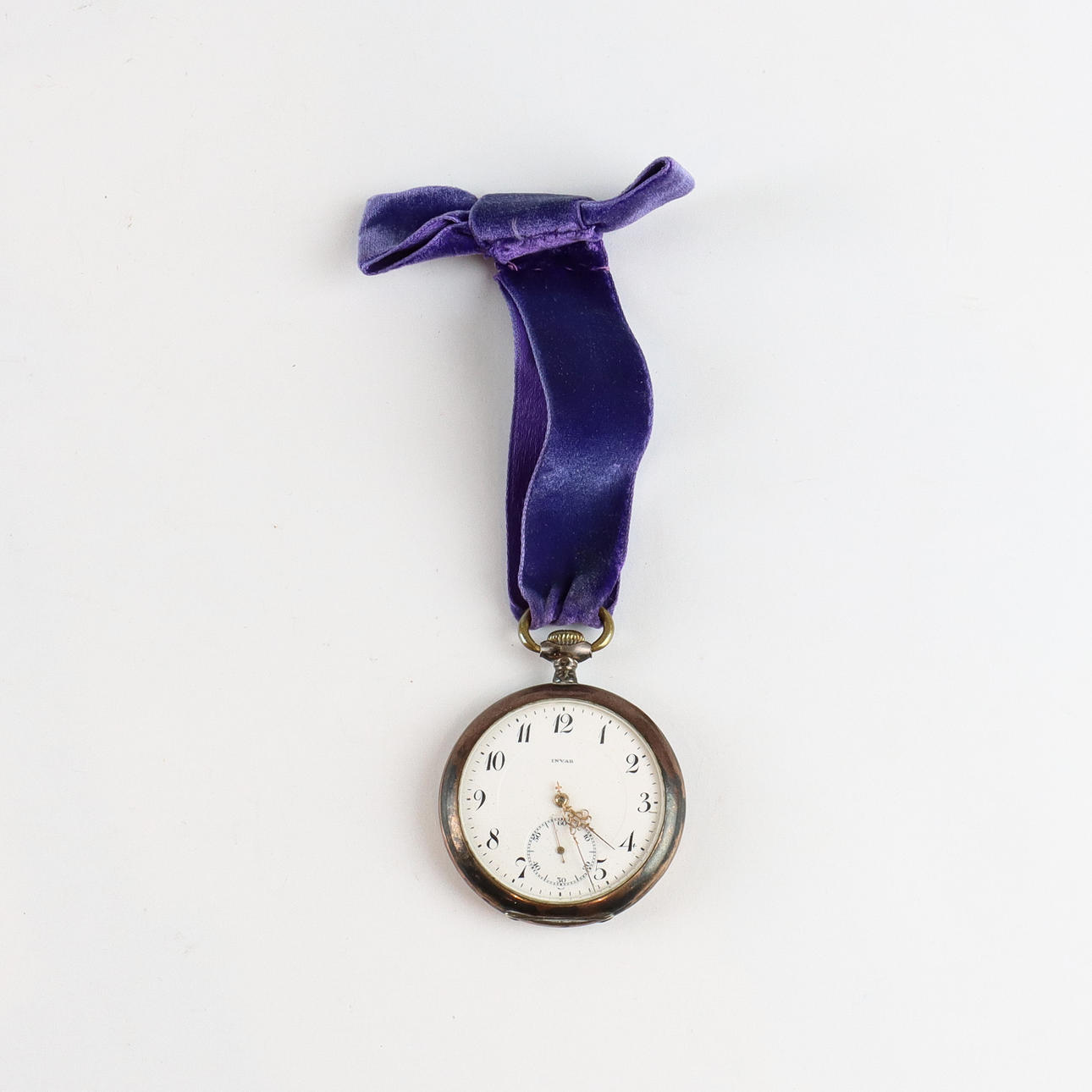 POCKET WATCH Invar, silver.