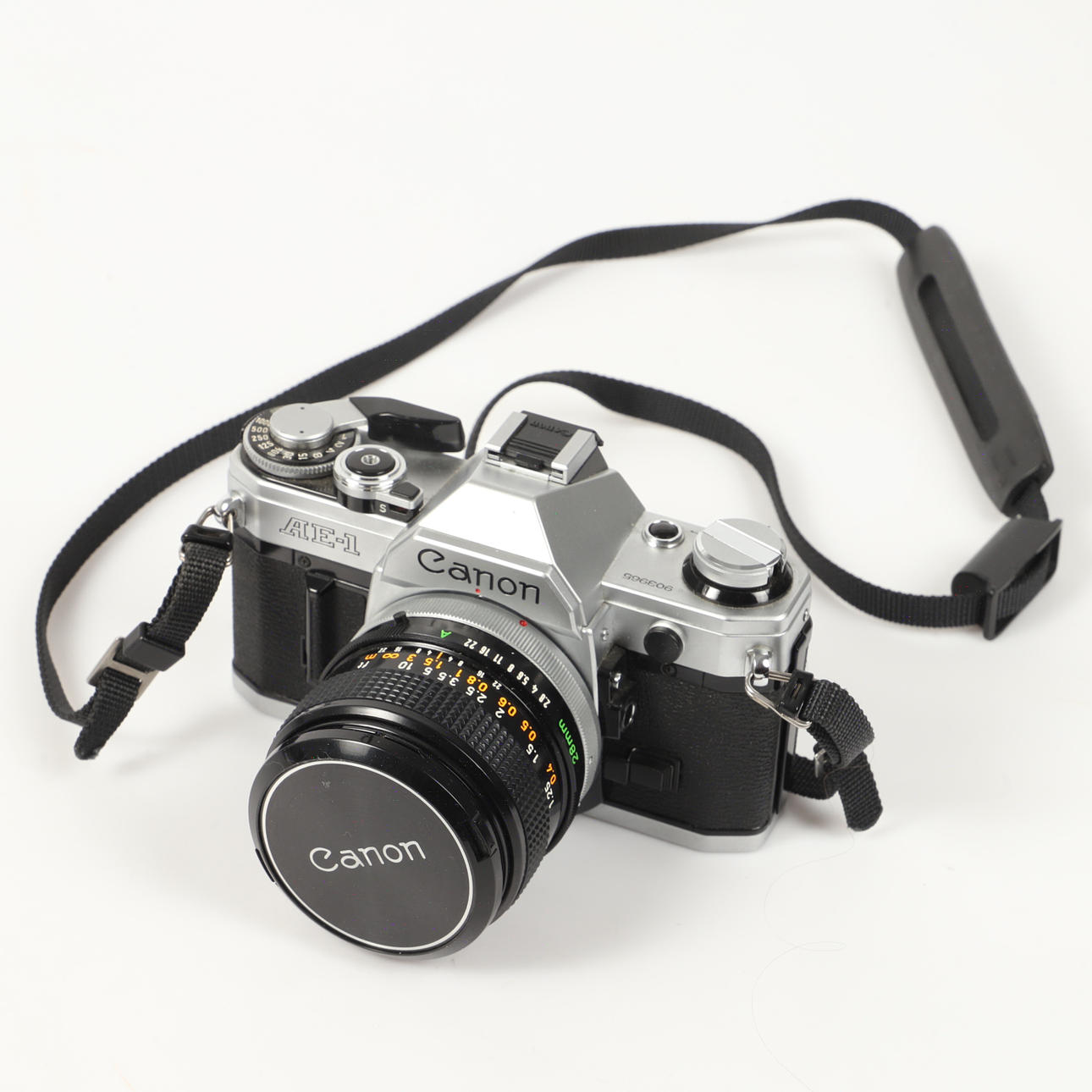 CAMERA AND LENS, “AE-1", Canon, Japan.