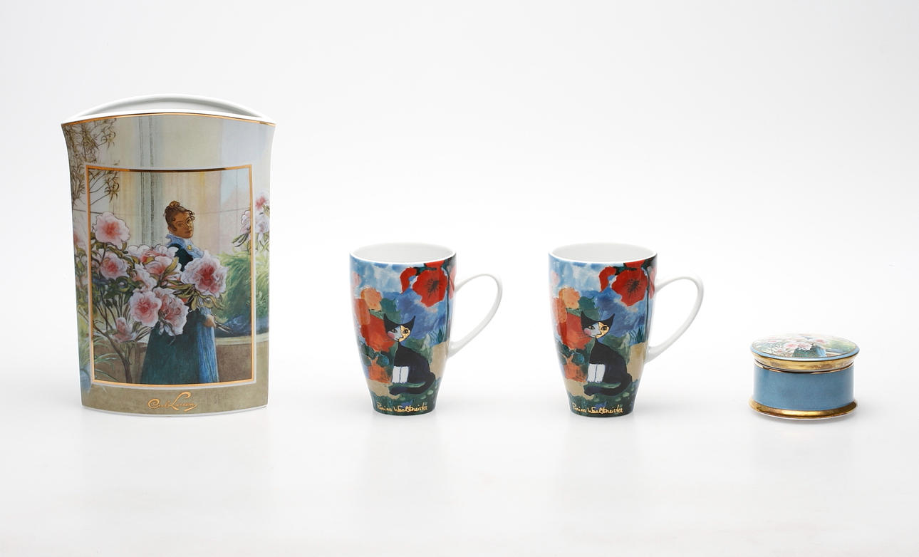 KERAMIK, 4 delar, Goebel, Tyskland.