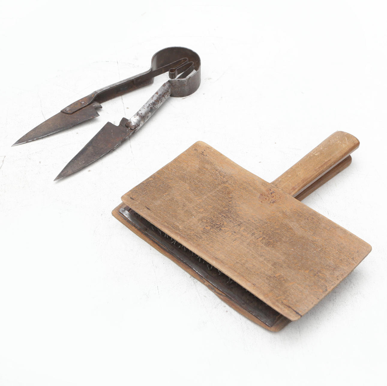 CARDOR, 2 stk, ULDSAKS, allmoge.