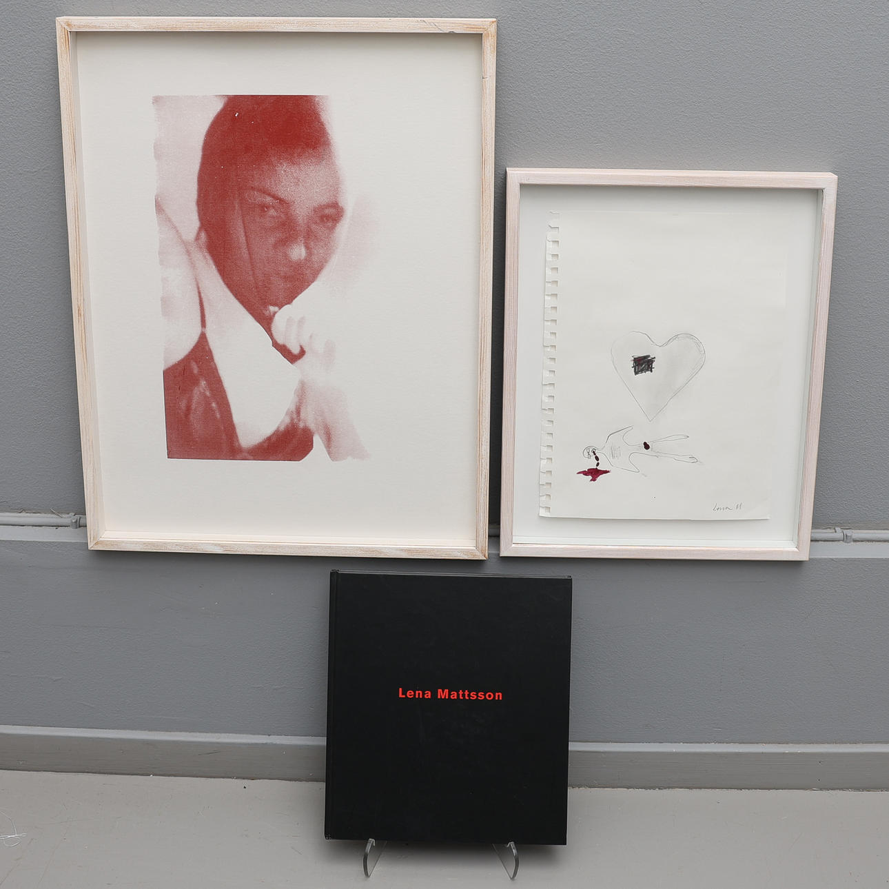 LENA MATTSSON. TEGNING OG GRAFISK ARK.