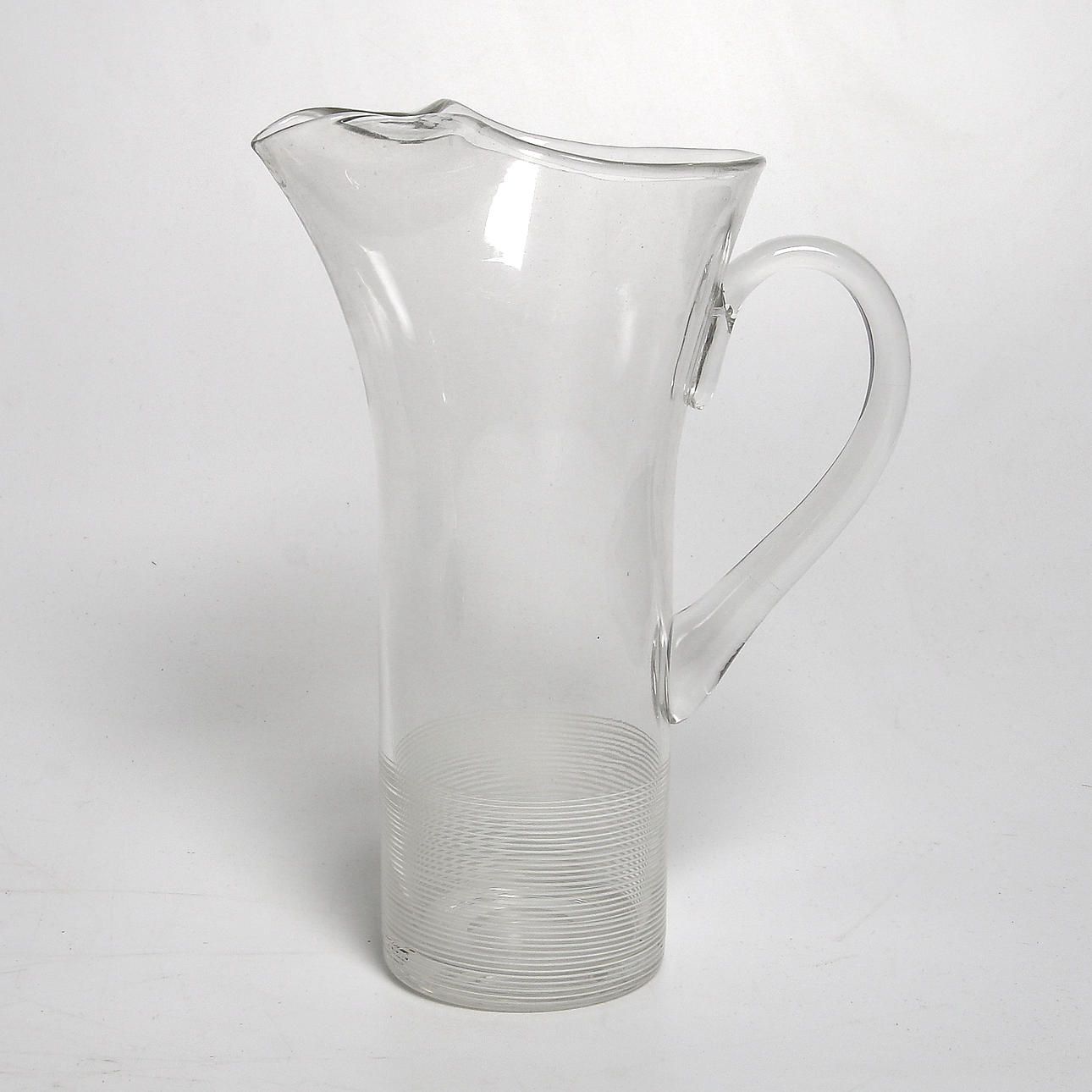 TILLBRINGARE / KANNA, glas, "Party", Bengt Orup, Johansfors.1950-tal.