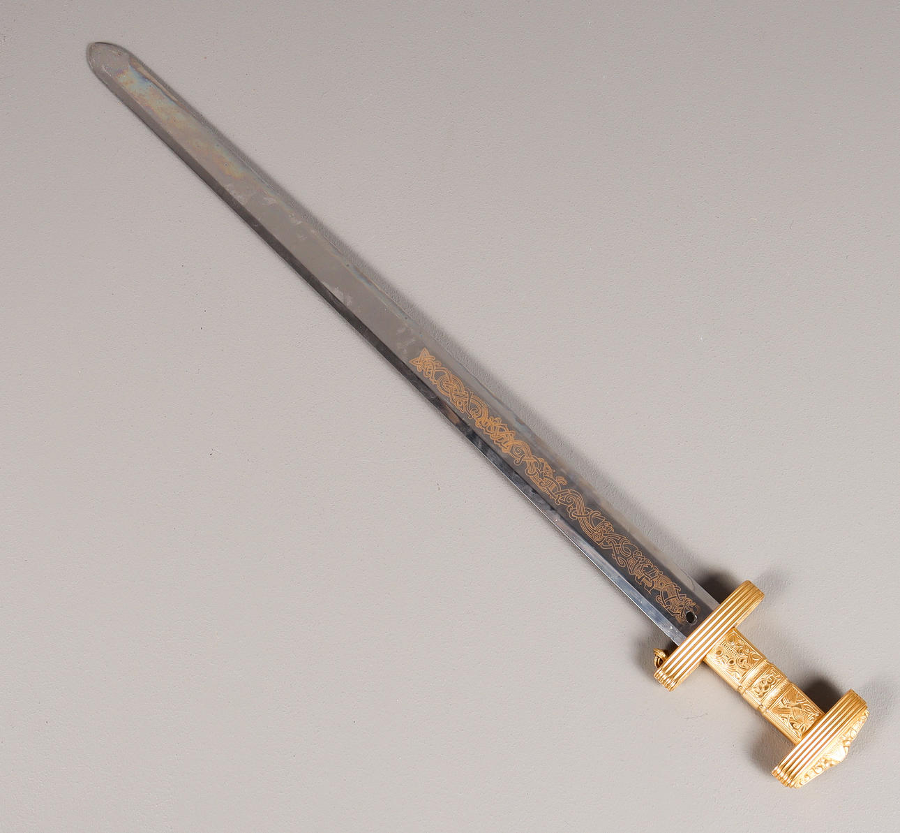 ORNAMENTAL SWORD Old Norse style, 21st century.