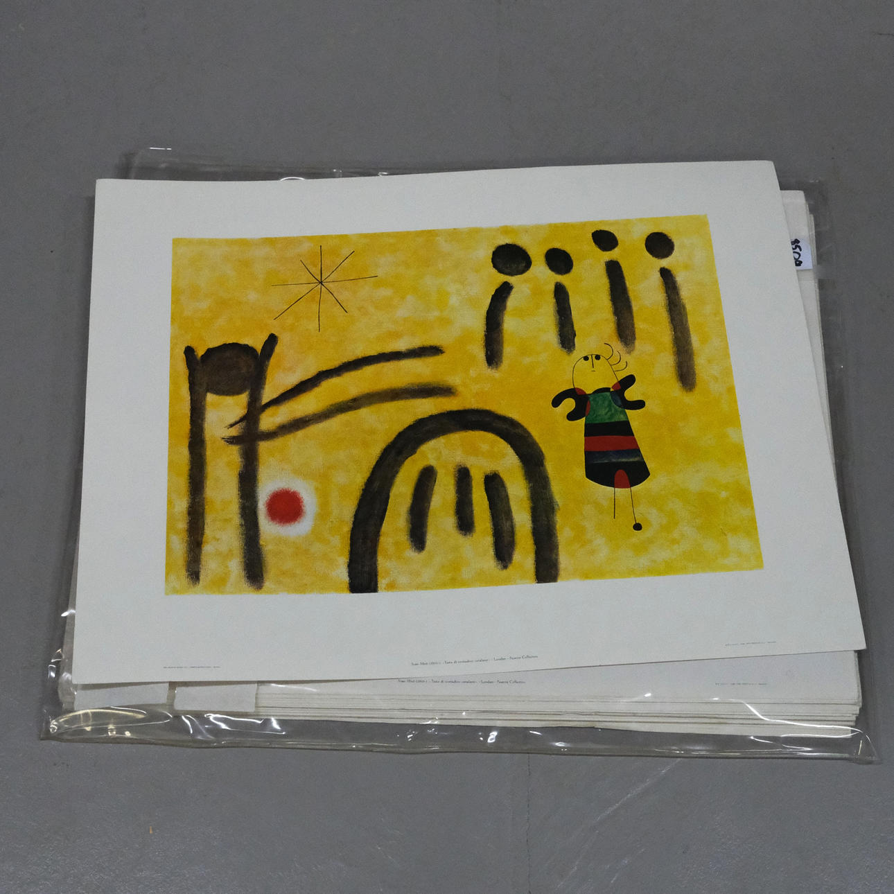 JOAN MIRÓ. EFTER. PLANSCHER 70 DELAR.