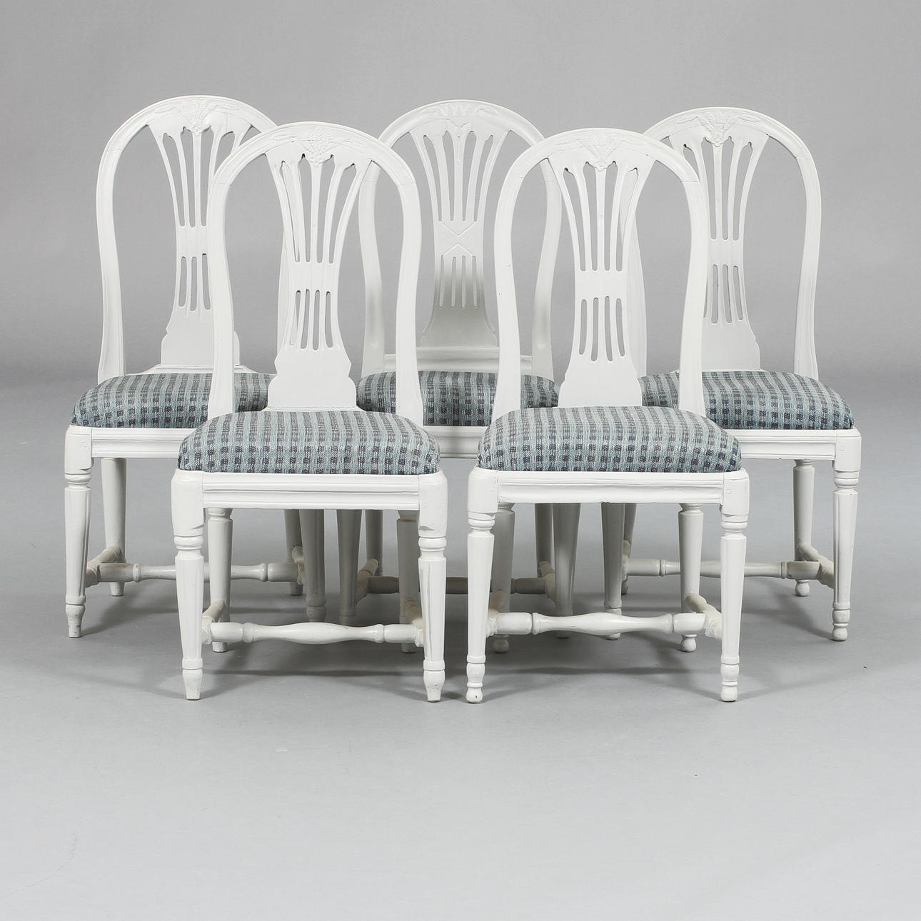 STOLAR, 5 st, gustavianska, 17/1800-tal.