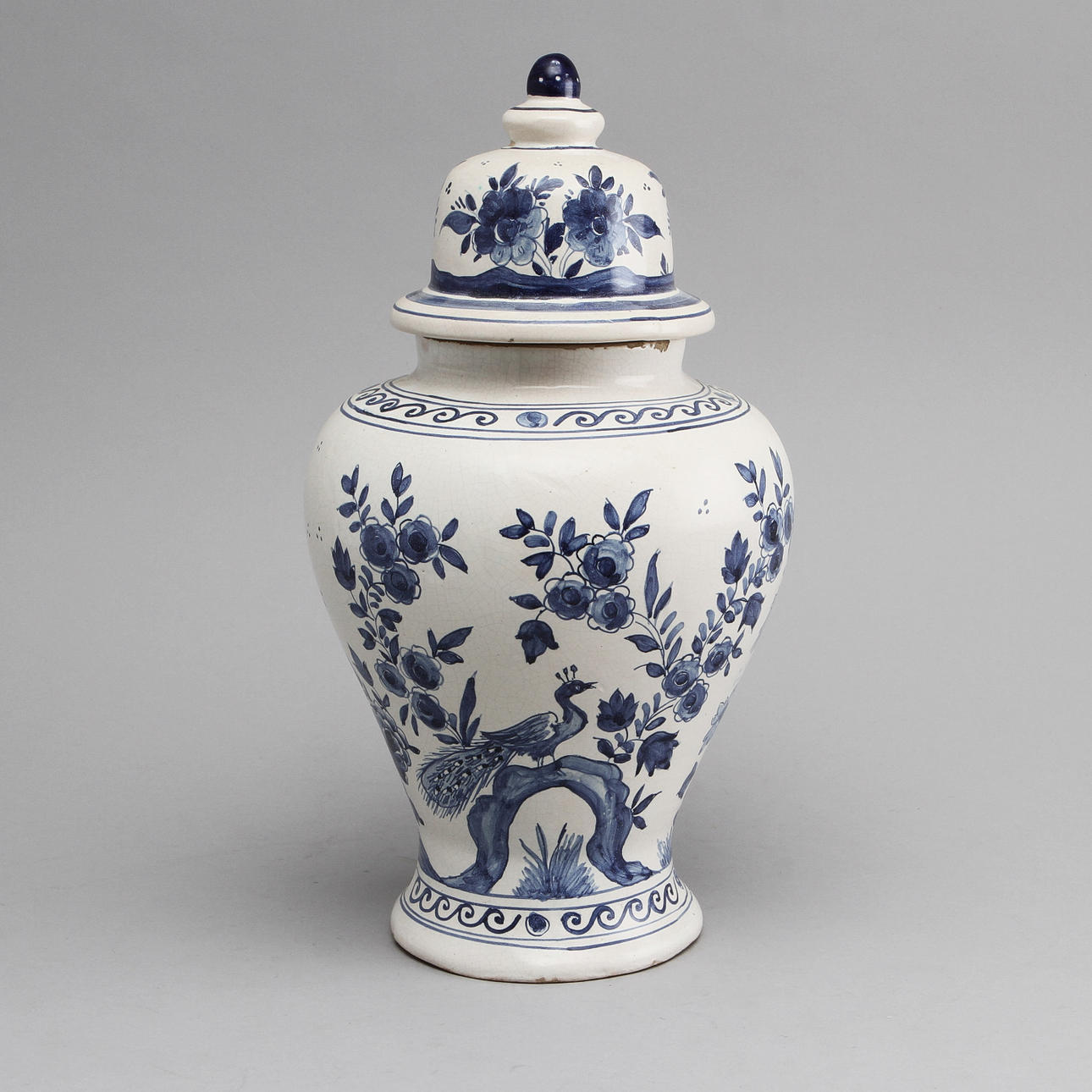 LOCKURNA, fajans, Delft, 17/1800-tal.