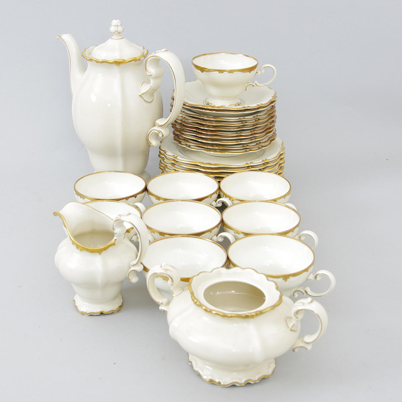 KAFFESERVIS, "Pompadour", Rosenthal.