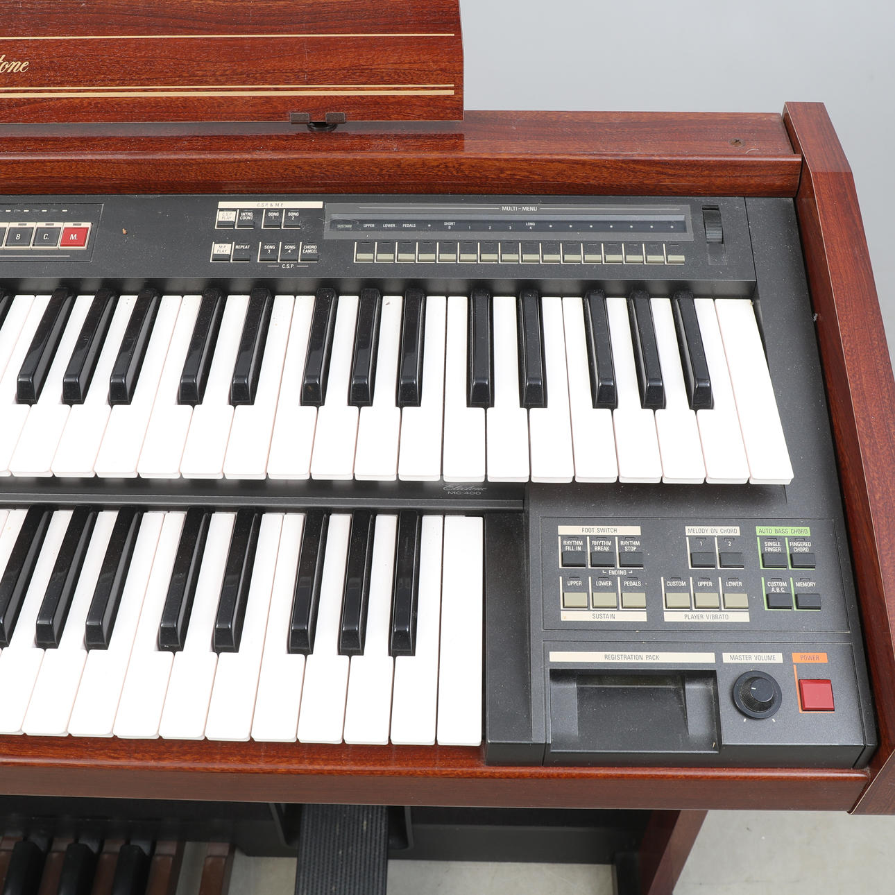 ELORGAN, Yamaha Electone MC- 400, with pallet. Collectables