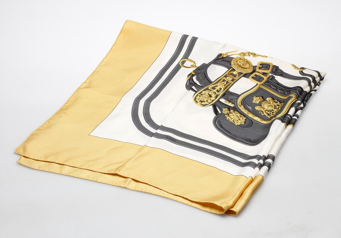 SCARF, siden. "Brides de Gala", Design Hugo Grygkar, Hermes.