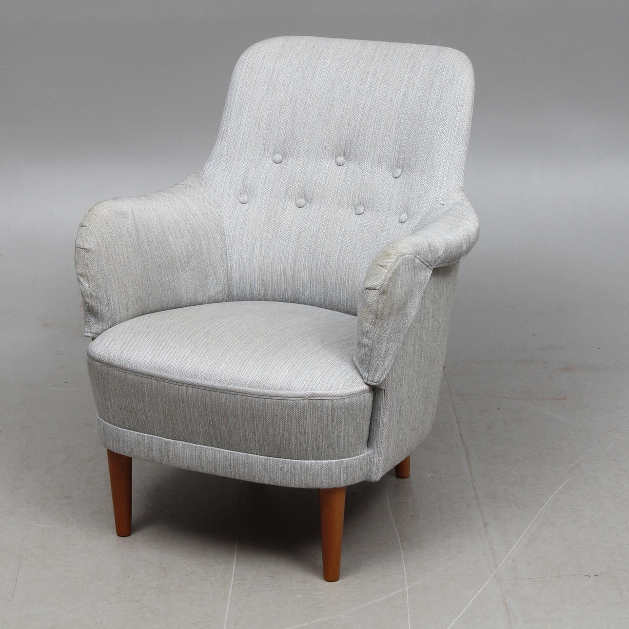 FÅTÖLJ, "Samsas", Carl Malmsten, AB O.H. Sjögren.