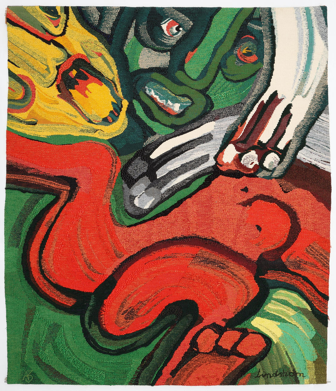 BENGT LINDSTRÖM. VÄVNAD, ATELIER 3, PARIS.