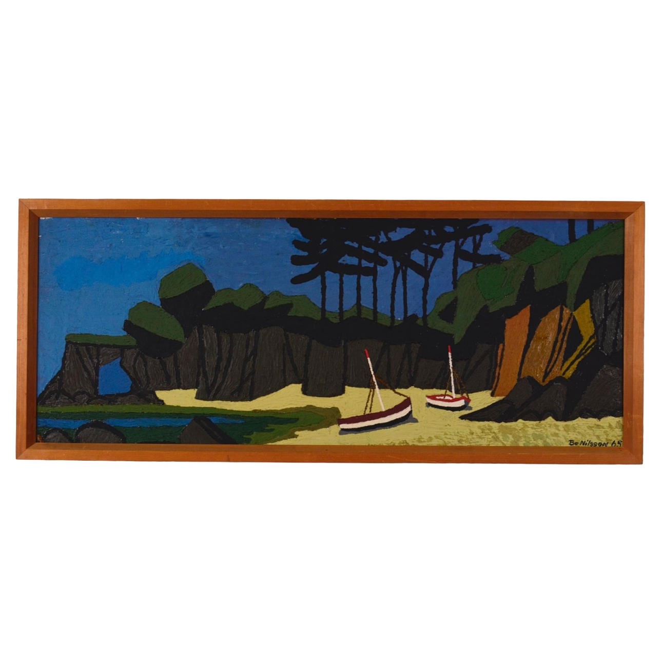 BO NILSSON. Olja på pannå.