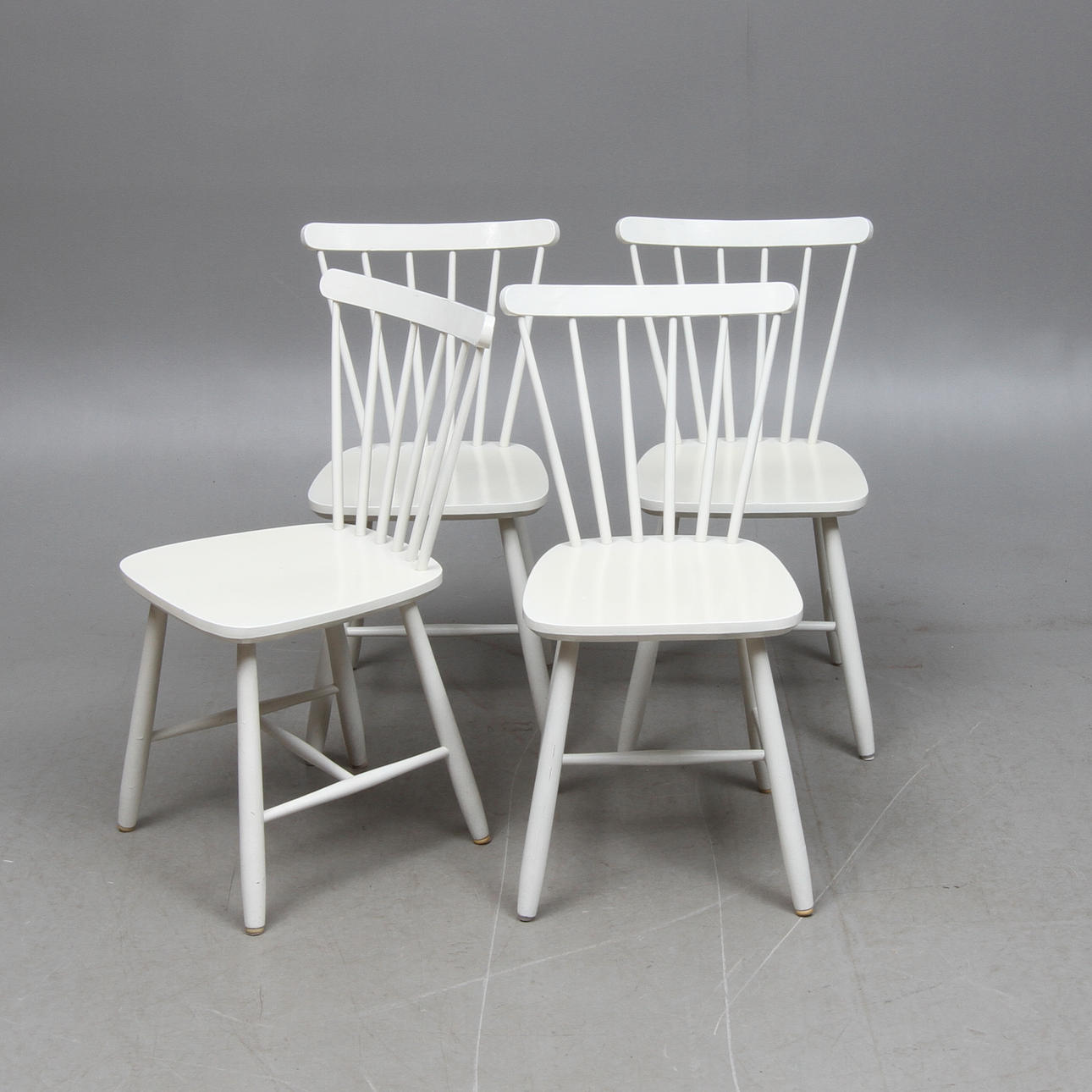 PINNSTOLAR, 4 st, 1900-tal.