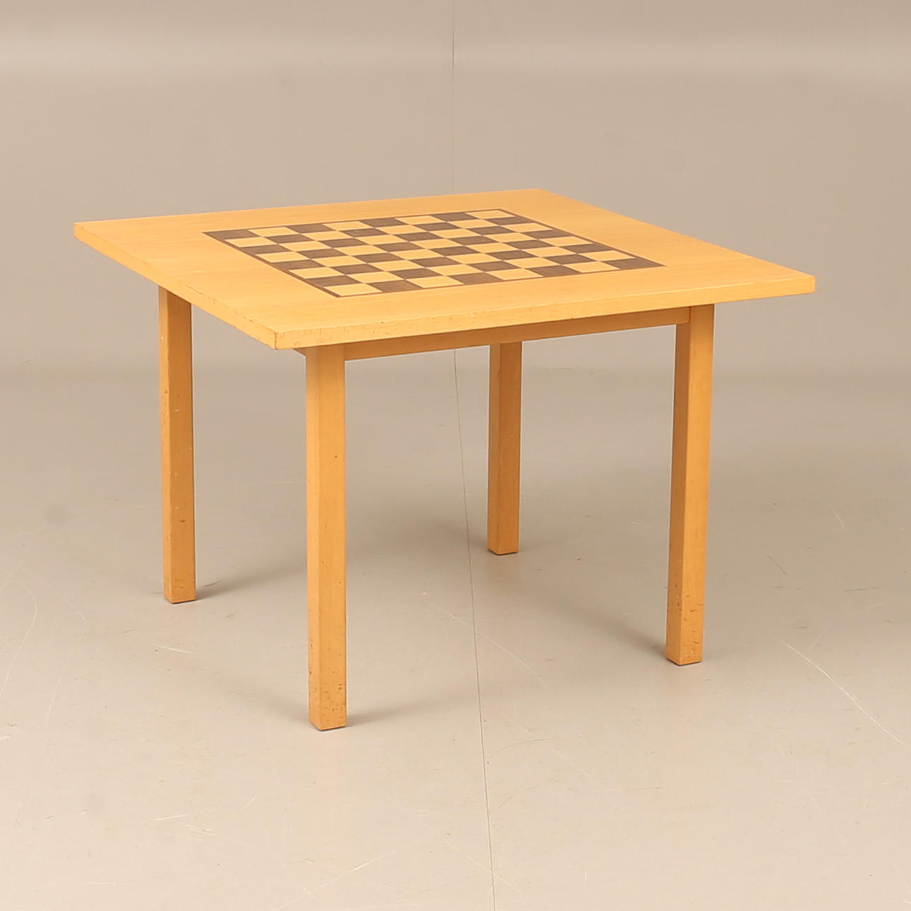 SCHACKBORD, trä, 1900-tal.