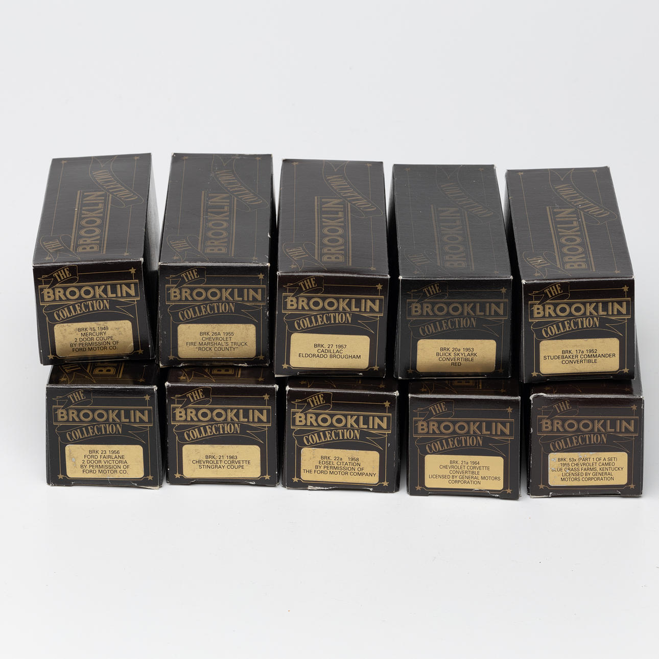THE BROOKLIN COLLECTION, 10 st.