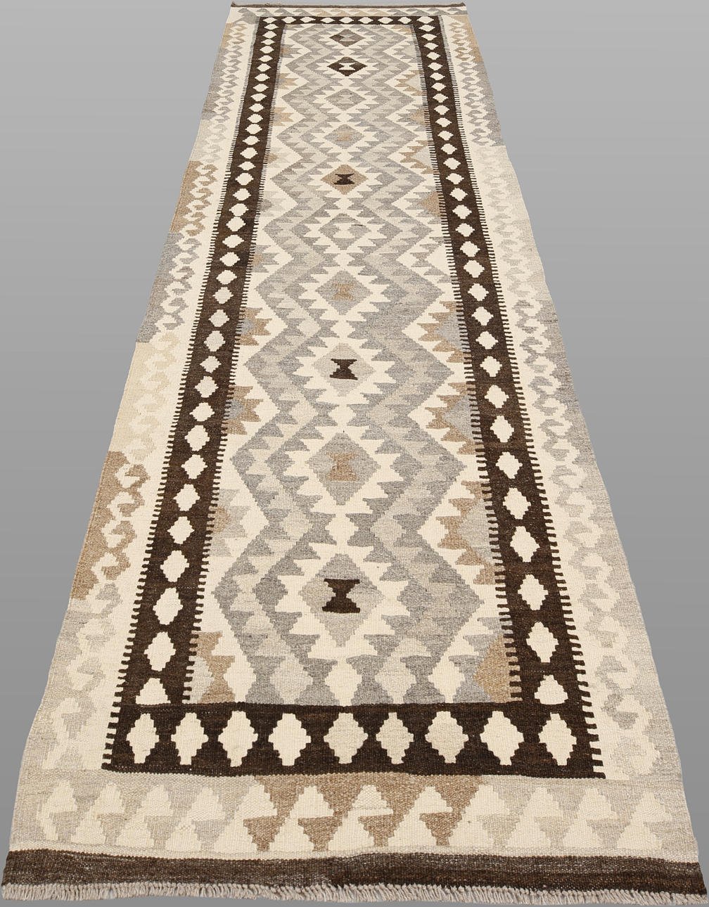 MATTA. Kelim, naturfärgad, gallerimodell, 302 x 88 cm. Mattor & Textil ...