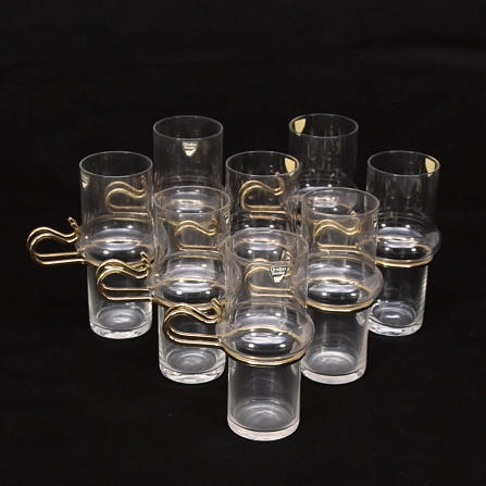 GLASSERVIS, 8 delar, Irish Coffee - glas, Orrefors.