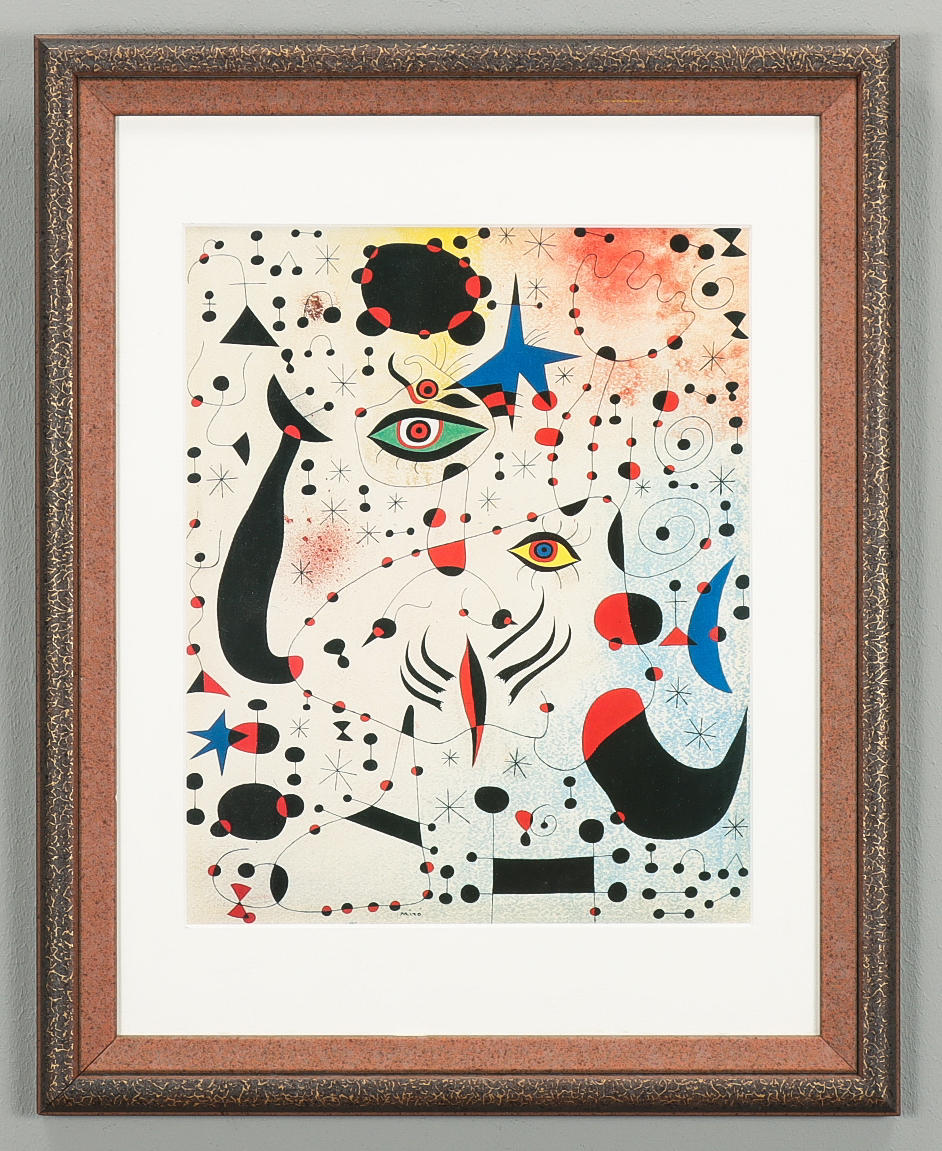 JOAN MIRÓ. Danach. Drucken.