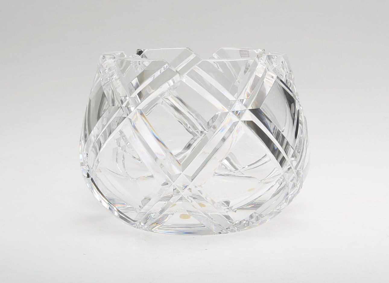 SKÅL, kristall, Olle Alberius, Orrefors, signerad.