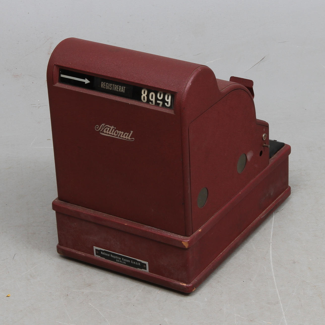 KASSAAPPARAT, National.