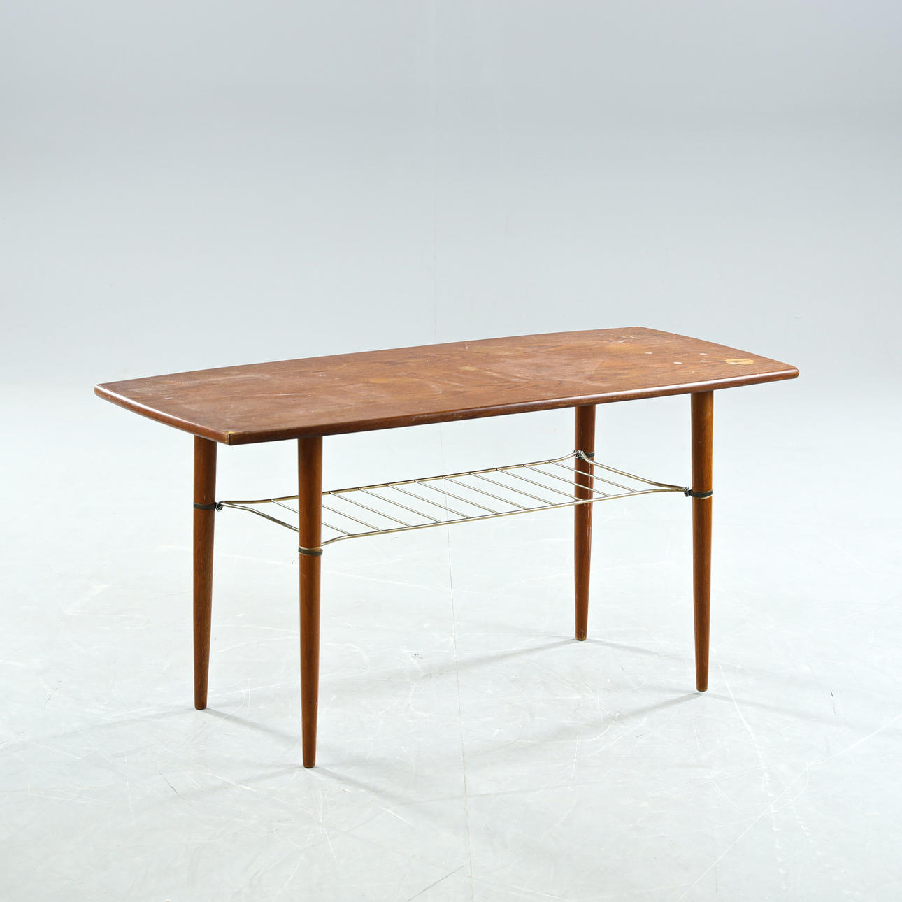 COFFEE TABLE, teak, 1960s.