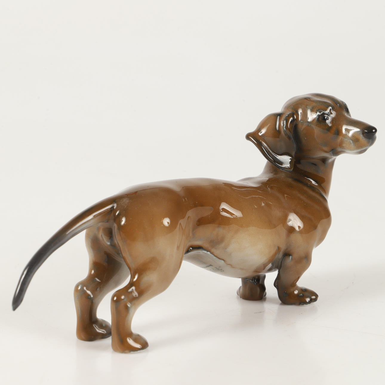 FIGUR, Dackel, Porzellan, Rosenthal, Deutschland. Keramik & Porzellan - Europäisch