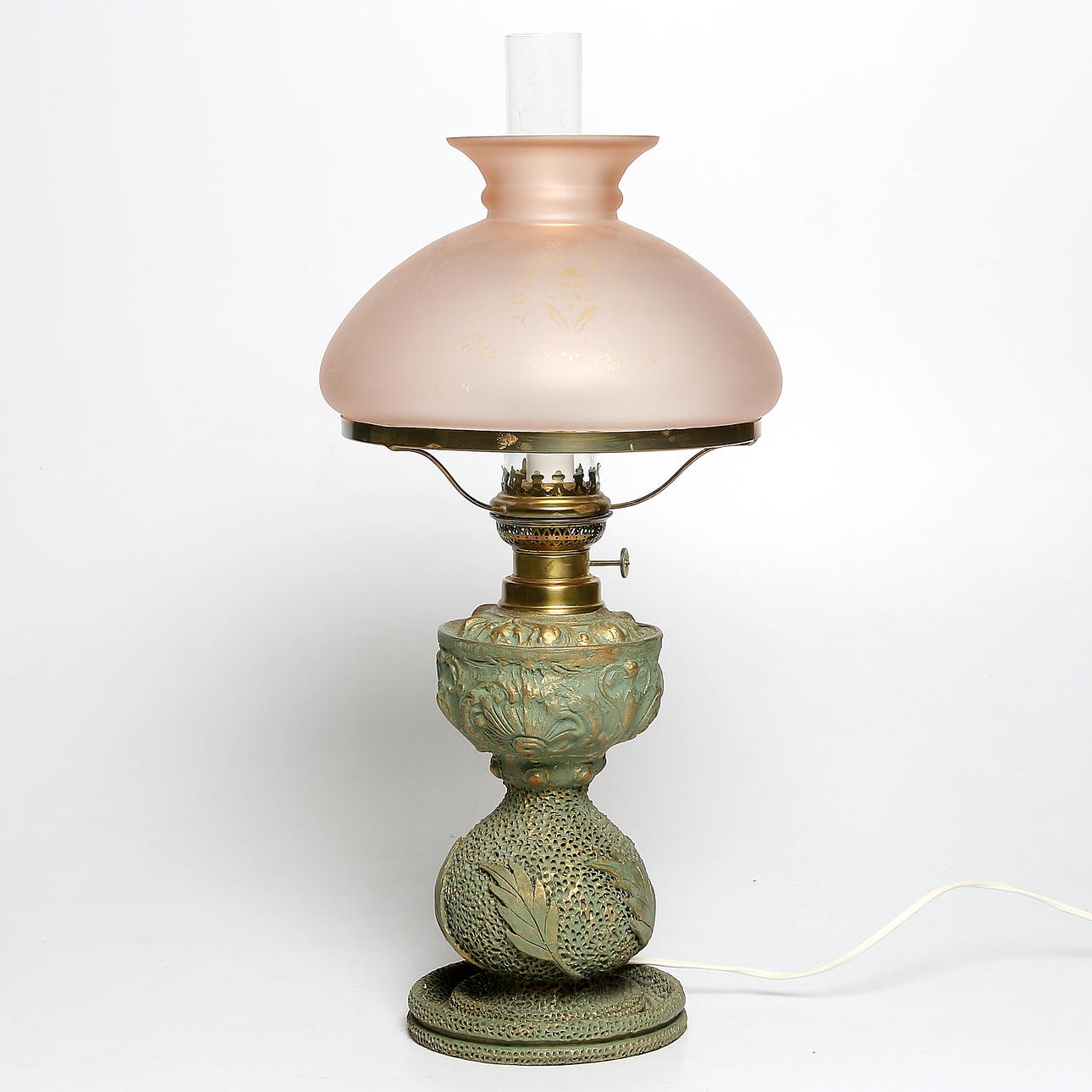 HUGO STRANDÖ. Fotogenlampa, keramik, 1975.