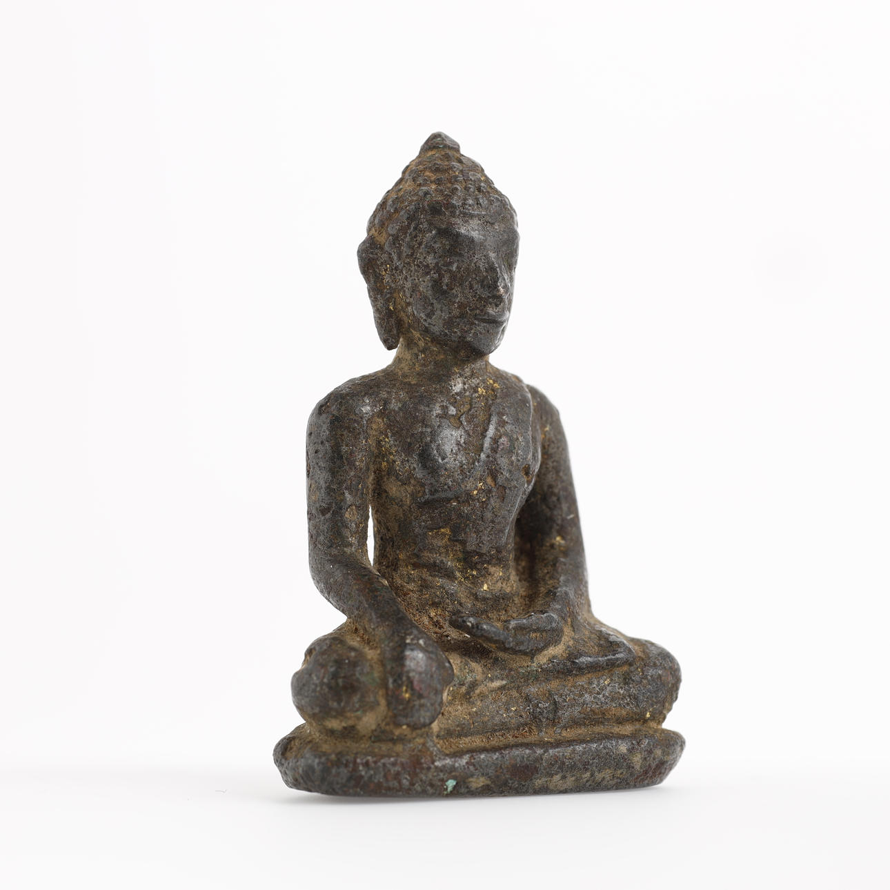 Buda, bronce, Pyu, Birmania/Myanmar, siglos VI-IX.