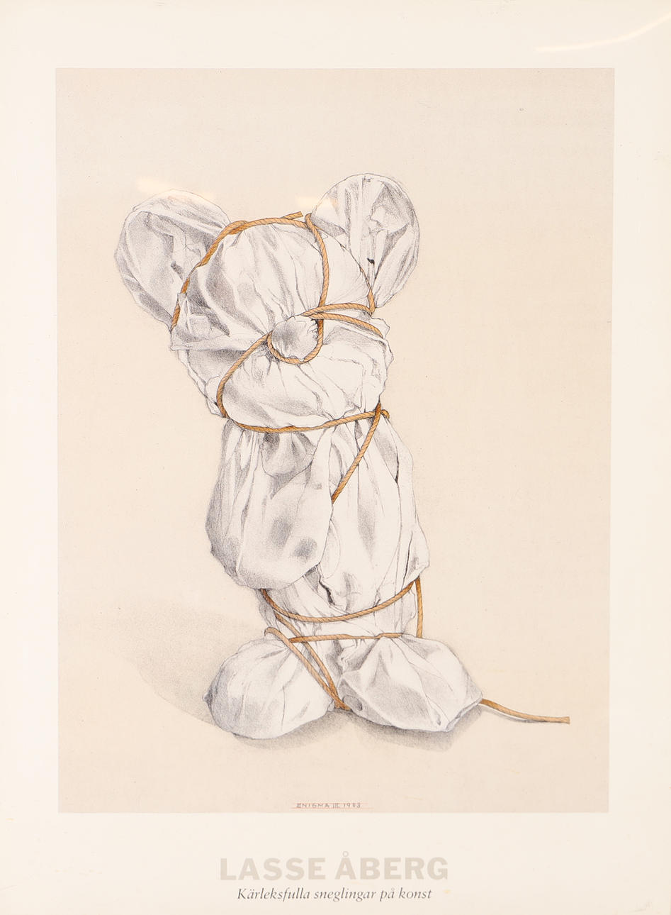 LASSE ÅBERG. Poster, “Enigma III”.