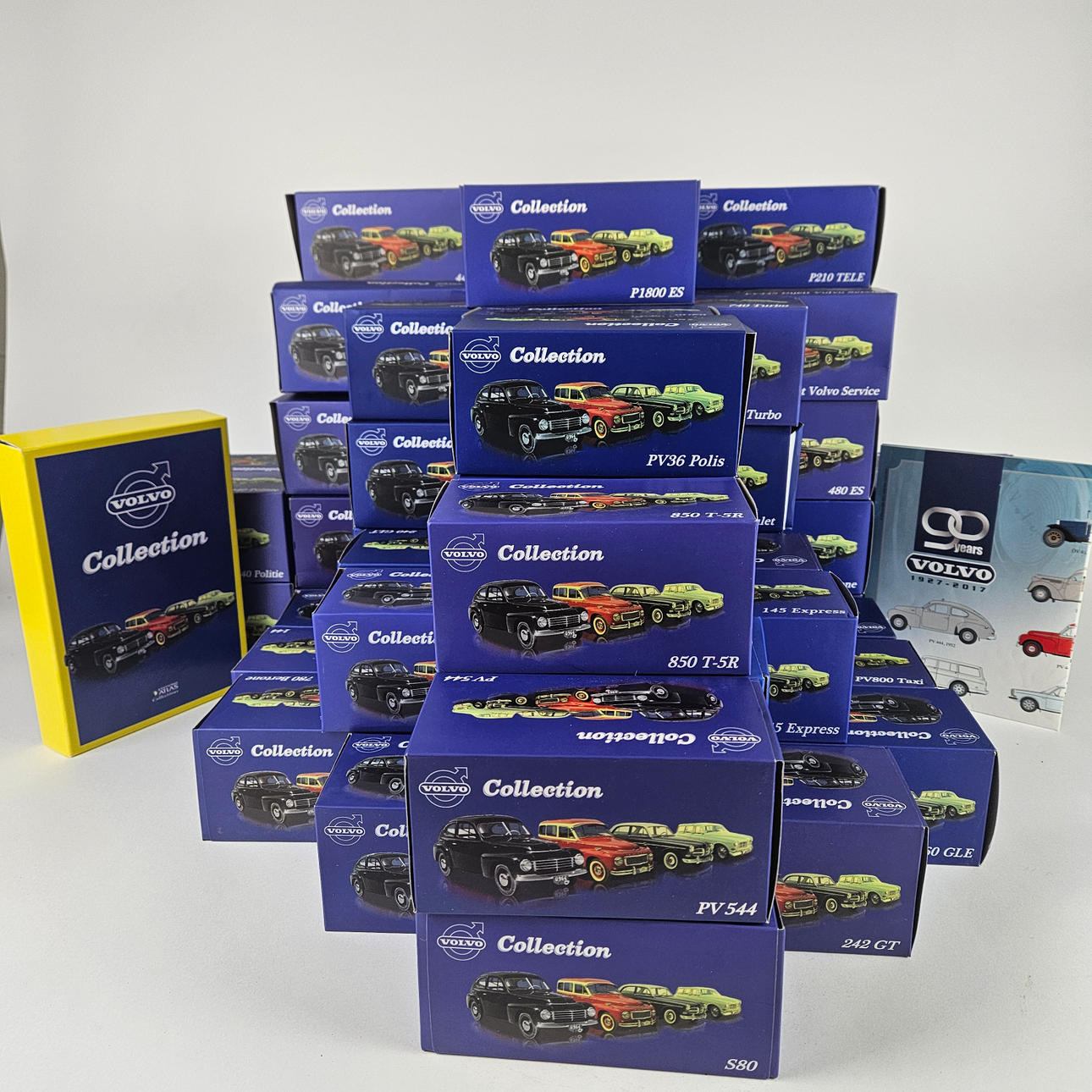 MODELLAUTOS, 66 Stück, Volvo Collection, Atlas Edition.