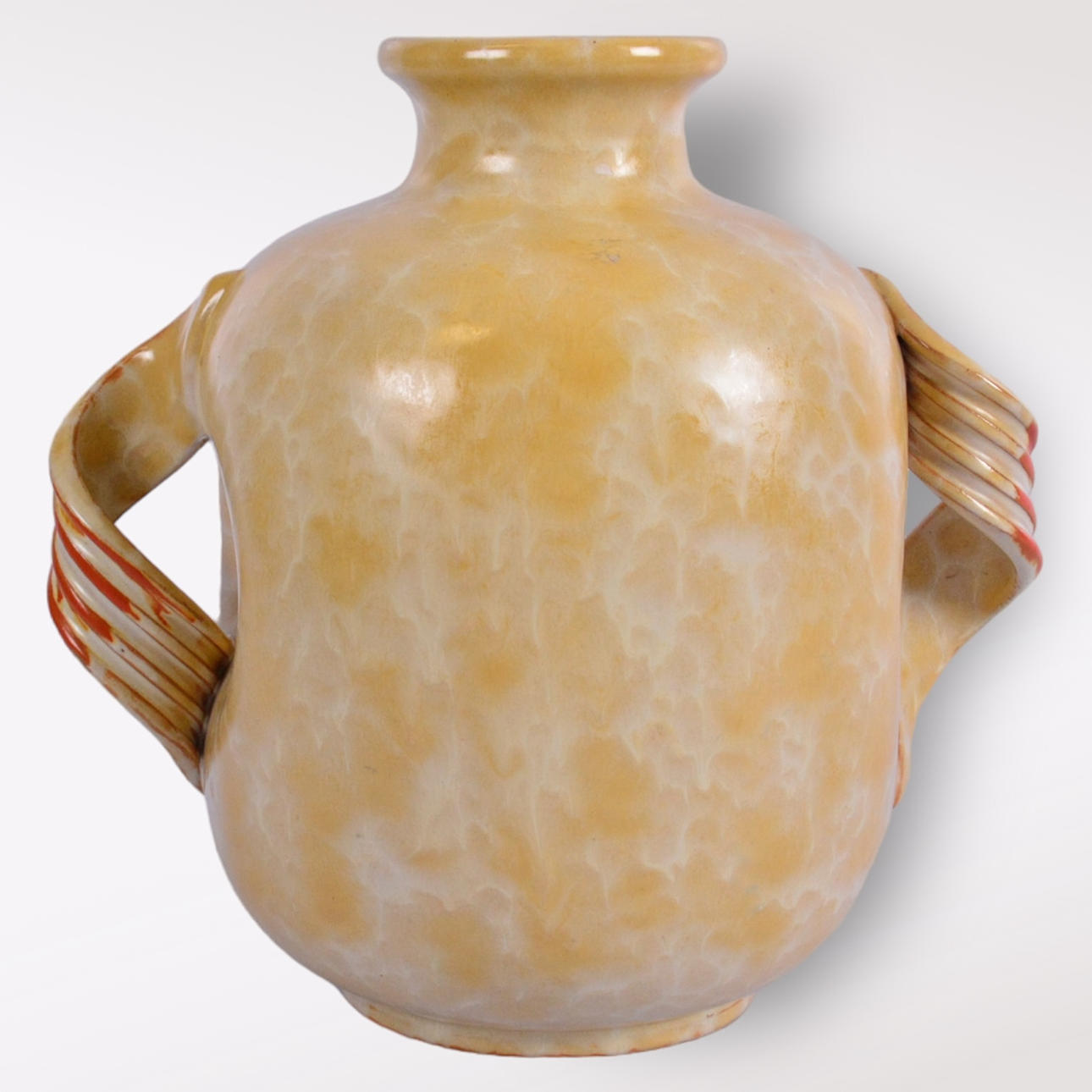 Eine Keramikvase, Upsala Ekeby, 1930er Jahre.