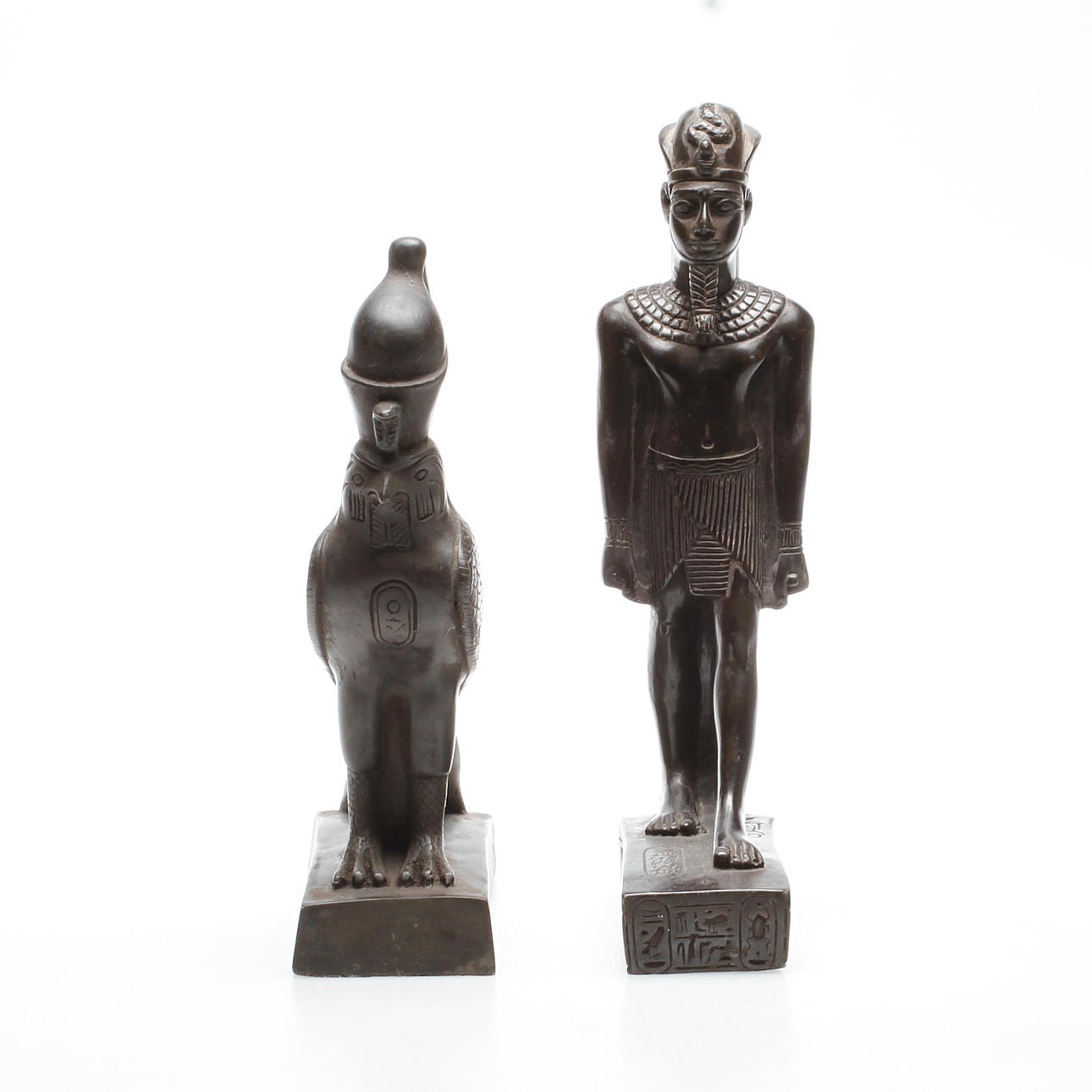 BOKSTÖD, 2 delar, konstmassa, 1900-tal.