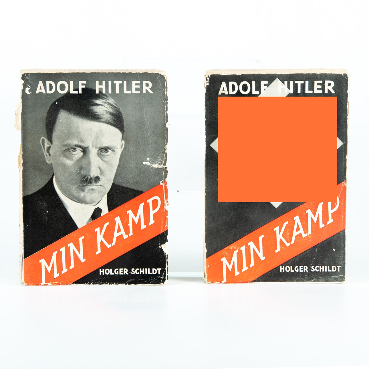 BÜCHER. „Mein Kampf“ Teil 1 & 2 Adolf Hitler 1934.