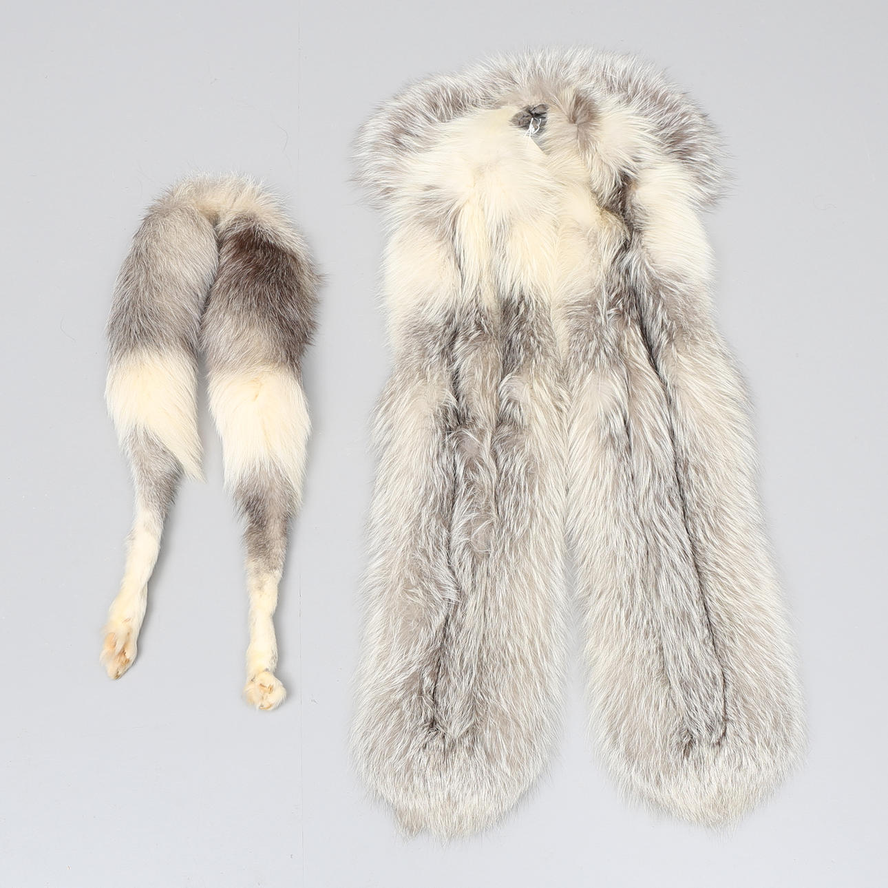 BOA, 2 st, silverräv, 1900-tal.