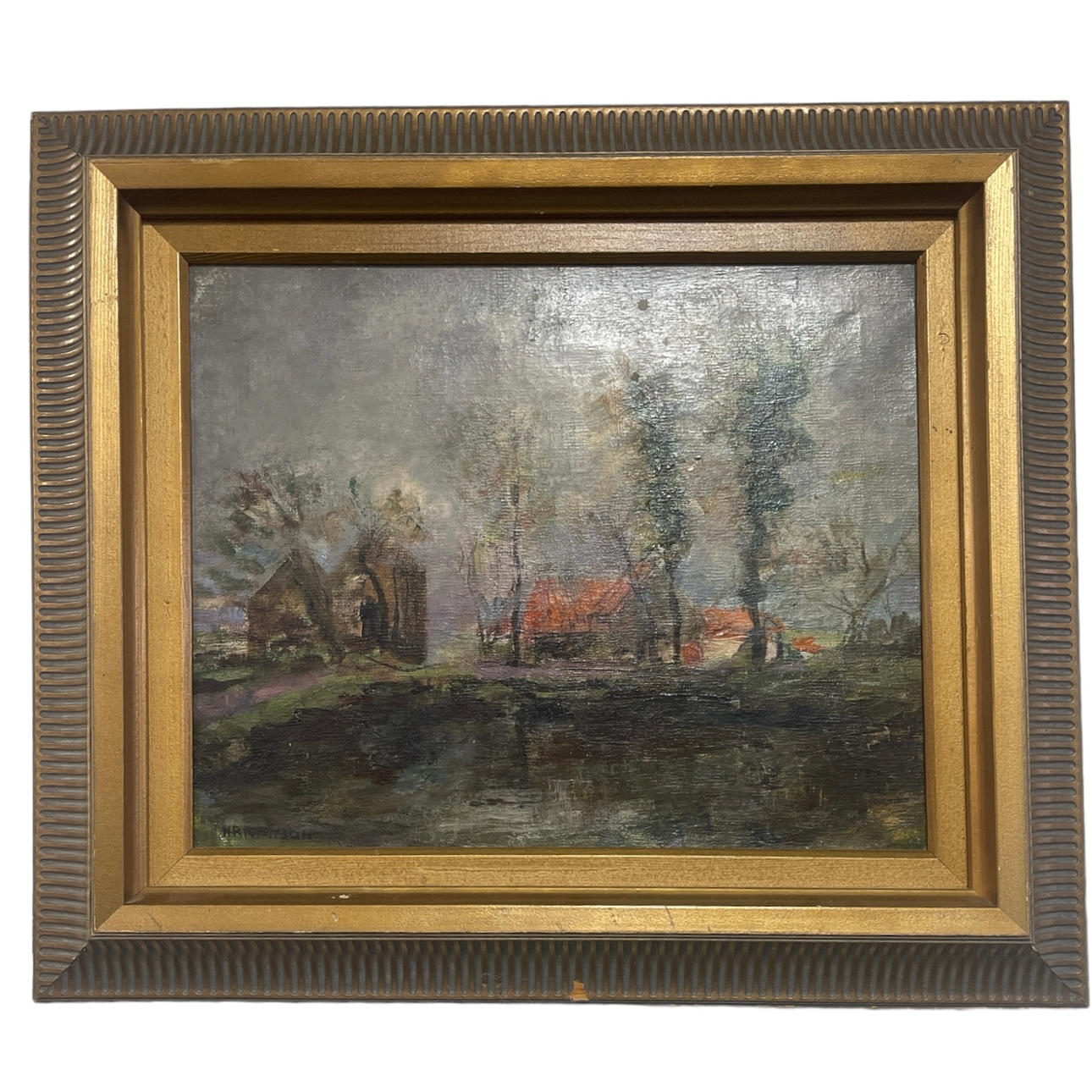 HOMER WATSON. Öl auf Leinwand.