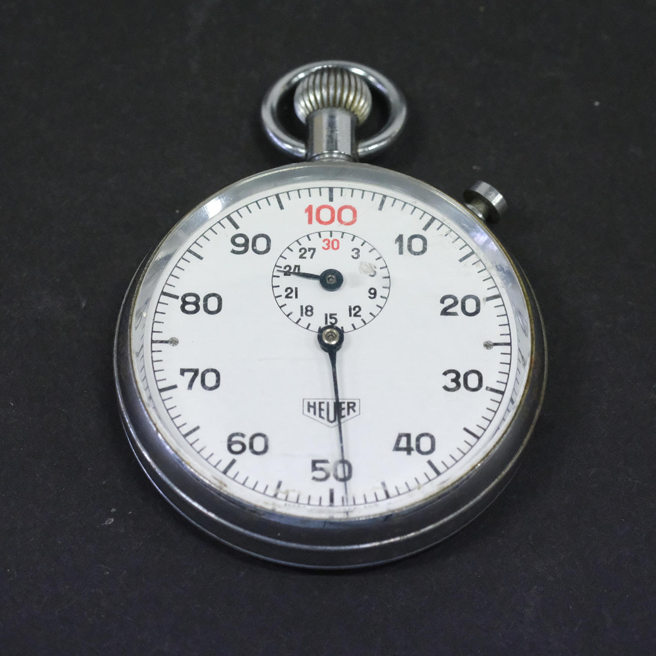 HEUER. CRONÓMETRO. ACERO.