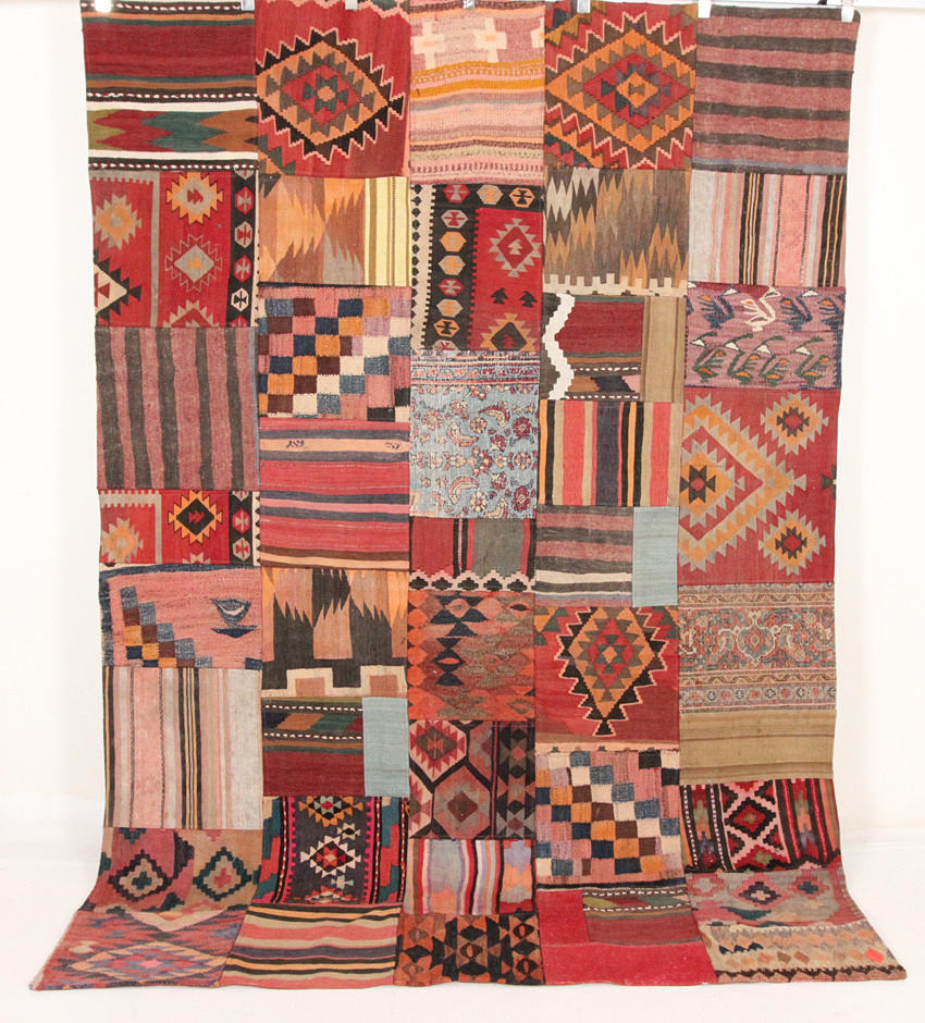 ORIENTALISK MATTA. Patchwork, 303 x 215 cm.