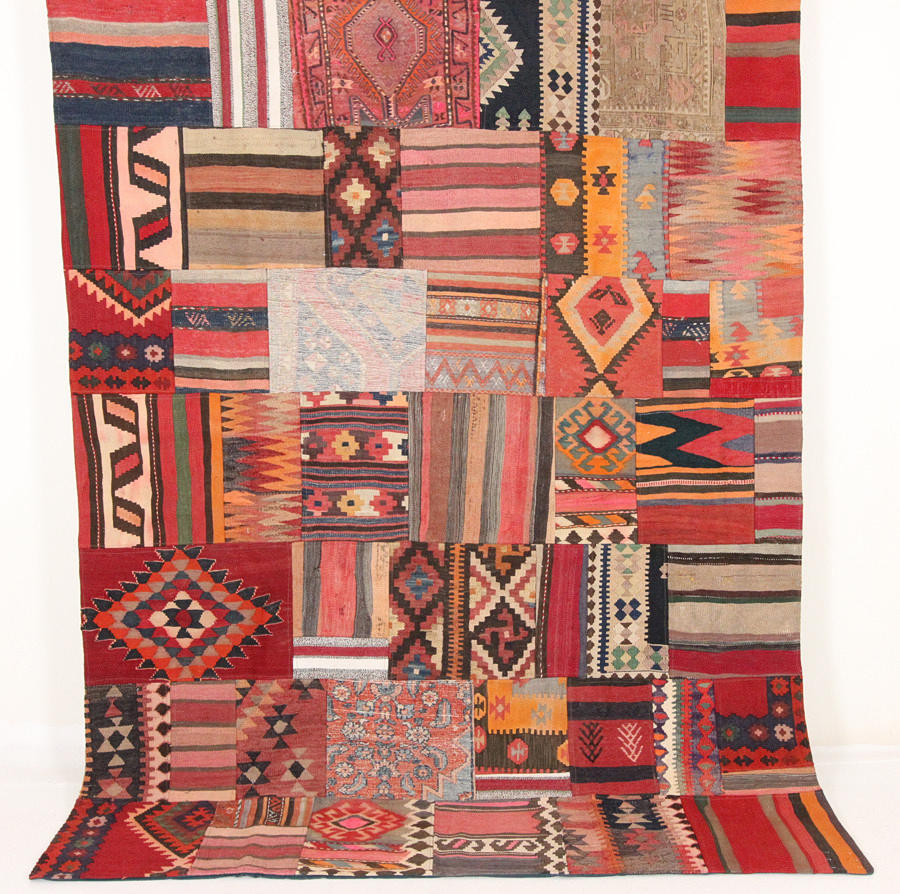ORIENTALISK MATTA. Patchwork, 300 x 230 cm.