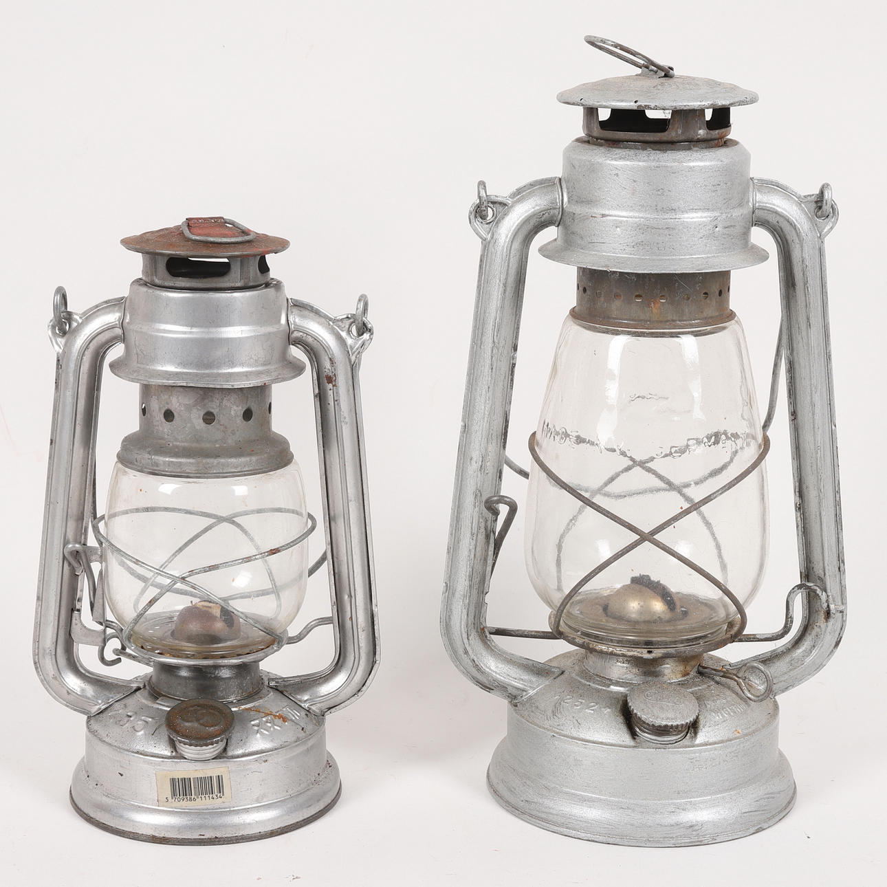 PETROLEUMLAMPEN, 2 Stück, inkl., Feuerhand 252.